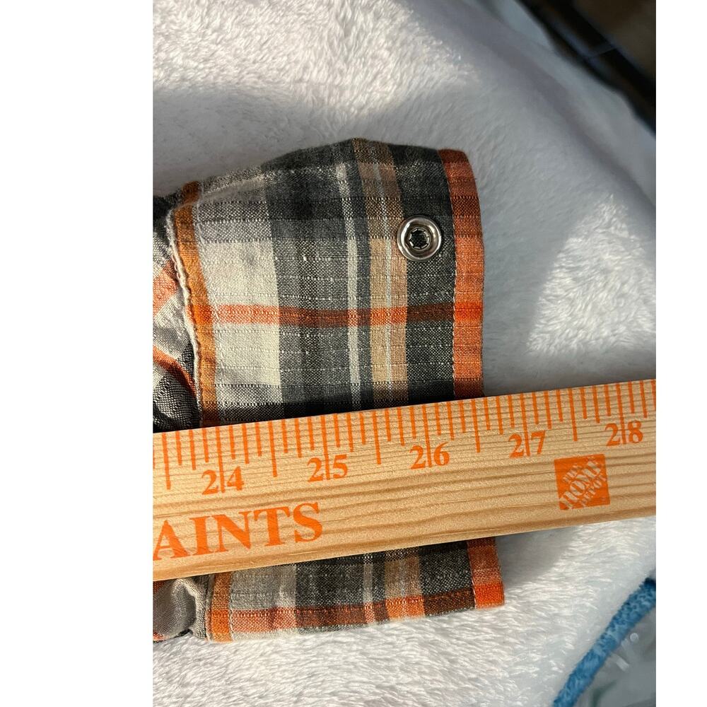 Phat Farm 3XL Plaid Snap Button Shirt Y2K Streetwear Oversized - Picture 13 of 13